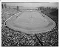 Image of Aerial view of Husky Stadium during a football game, Seattle, September 29, 1945