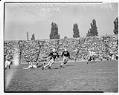 Image of Players in University of Washington vs. University of Oregon football game at Husky Stadium, Seattle, September 29, 1945