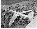 Image of Unveiling of Boeing's new 707 jet, Renton, 1954