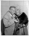 Image of George Burns and Carol Channing during the World's Fair in Seattle, June 1, 1962