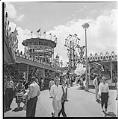 Image of World's Fair Gayway on opening day, Seattle, 1962