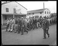 Image of German prisoners at Fort Lawton, Seattle, 1945