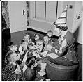 Image of Ruth Prins and children on Wunda Wunda show, Seattle, 1959