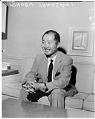 Image of Architect Minoru Yamasaki, Seattle, 1960