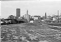 Image of Kingdome site looking north, Seattle, 1971