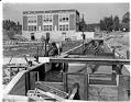 Image of Puyallup River flood control model at the University of Washington, 1938