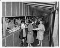 Image of Food line at the Puyallup Assembly Center, Puyallup, 1942