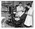 Image of Woman receiving dental care at the Puyallup Assembly Center, Puyallup, 1942