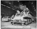 Image of Workers building tanks at Pacific Car and Foundry factory, Renton, 1943