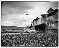 Image of Boeing B-17 ceremony, Seattle, 1945