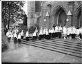 Image of Procession entering St. Mark's Episcopal Cathedral, Seattle, 1937