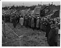 Image of Veteran's Hospital dedication ceremony, Seattle, 1948