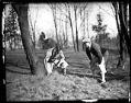Image of University of Washington football coach Enoch Bagshaw golfing in Seattle, March 11, 1929