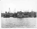Image of Blanchard Boat Co. building on Lake Union, Seattle, 1946