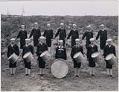 Image of Navy marching band at U.S. Naval Training Station, University of Washington, circa 1918