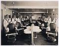 Image of Barber shop at the U.S. Naval Training Station, University of Washington, 1917-1918