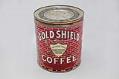 Image of Tin of Gold Shield Coffee, 3 lbs., from Schwabacher Bros. and Company, ca. 1910