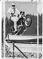 Image of Evel Kneivel attempting a 13-car jump, Seattle, April 5, 1970