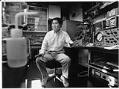 Image of Thien Nguyen in his lab at UW, Seattle, October 2, 1991