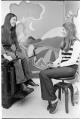 Image of Two staff members at the Aradia Women's Clinic, Seattle, November 16, 1972