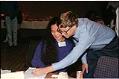 Image of Bill Gates and Priscilla Wong at Minority Student Day at Microsoft, Redmond, October 26, 1995