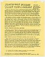 Image of Make the bosses take the losses! flier, Seattle, May 1975