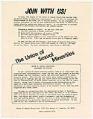 Image of Join With Us! The Union of Sexual Minorities, August, 1976