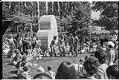 Image of Crowd watching a performance at the Bumbershoot festival, Seattle, August 27, 1976
