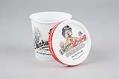 Image of Danken’s ice cream carton, J.P.'s Patches of Pralines, ca. 1992