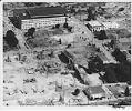 Image of Aerial view of Washington State Coliseum construction site, Seattle, 1960