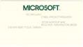 Image of Ric Weiland's Microsoft business card, circa 1980