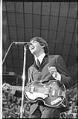 Image of Paul McCartney singing at the Beatles concert, Seattle Center Coliseum, August 21, 1964