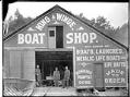 Image of King and Winge Boat Shop, Seattle, circa 1906