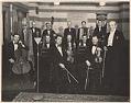 Image of KIRO Gold Shield Coffee orchestra in studio, circa 1940