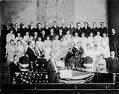 Image of Musical group on stage, Seattle, circa 1920