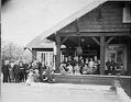 Image of Swedish Businessman's Association at Snoqualmie Falls Lodge, May 14, 1921