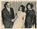 Image of Rev. Samuel McKinney, Coretta Scott King, and Louise McKinney, Seattle, November 1961