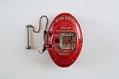 Image of Wall-mounted fire alarm and watch box, ca. 1908