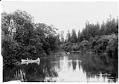Image of Canoes on Black River, circa 1898