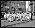 Image of Glaziers Local 188 at Standard Furniture Building, Seattle, circa 1905