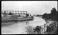 Image of Ballard locks under construction, Seattle, 1914