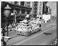 Image of Japanese Chamber of Commerce float in Potlatch parade on Second Avenue, Seattle, 1939