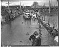 Image of Men sandbagging during Green River flood, Kent, April 1938