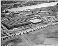 Image of Aerial of Boeing Plant #2 looking southeast, Seattle, 1943