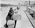 Image of Armed policemen during longshoremen's strike, Seattle, July 20, 1934