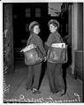 Image of First women mail carriers, December 1942