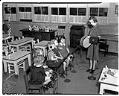Image of Deaf children in classroom, November 1939