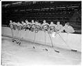Image of Boeing Bombers hockey team, Seattle, 1943