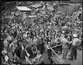 Image of Puget Sound Bridge & Dredge Co. employees on V-J Day, Seattle, August 14, 1945