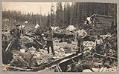 Image of Gold miners at Spruce Creek, circa 1898